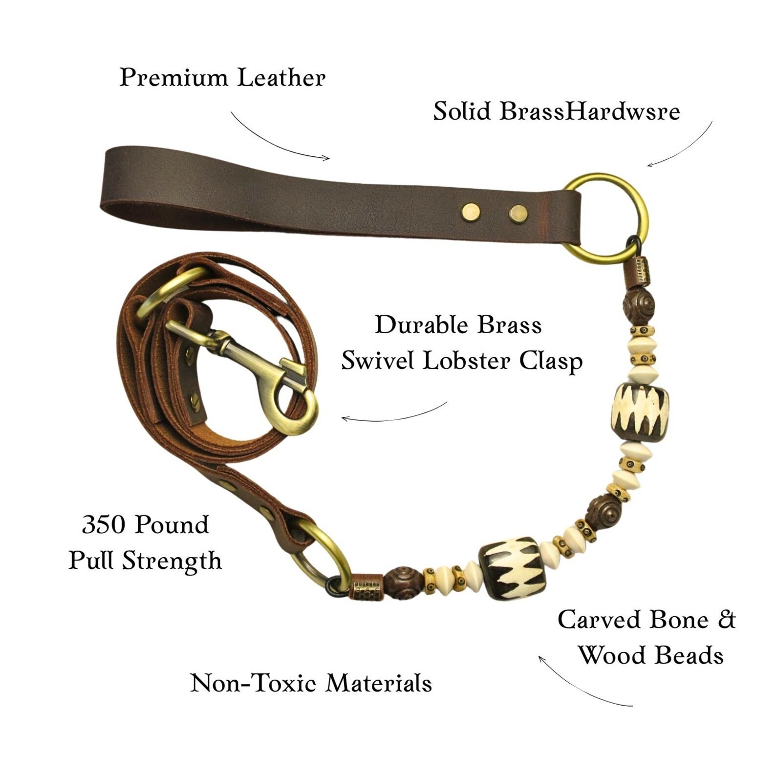 Balance Leather Dog Leash - Image 6