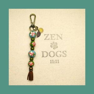 Eden Dangle Beaded Keychain