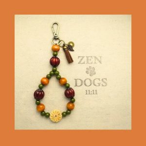 Gratitude Beaded Wristlet Keychain