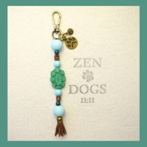 Tranquility - Beaded Keychain