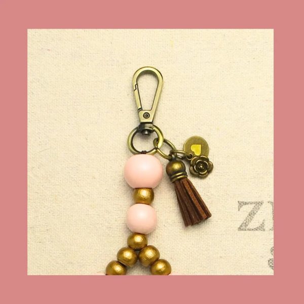 Cupid’s Rose Wristlet Keychain - Image 2