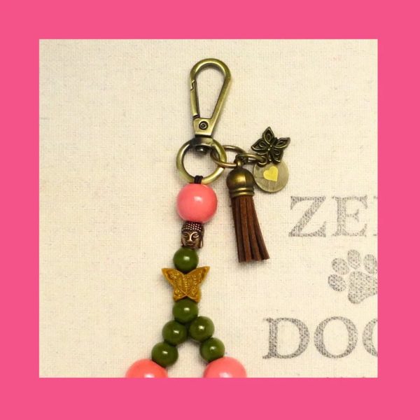 Buddha’s Butterfly Wristlet Keychain - Image 2
