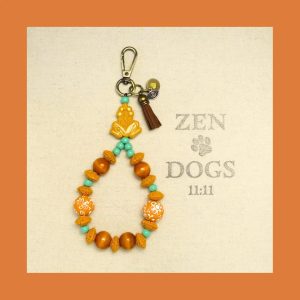 Sacred Frog Wristlet Keychain