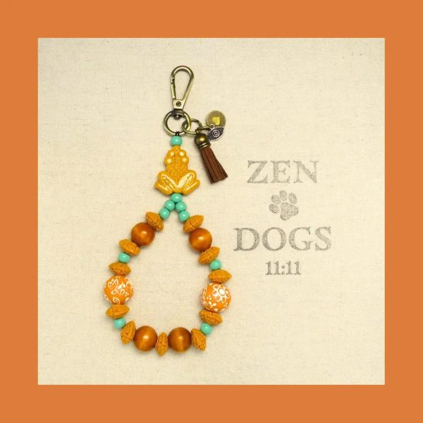 Sacred Frog Wristlet Keychain