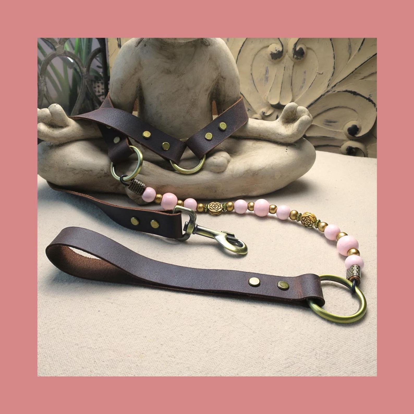 Cupid's Rose Dog Leash